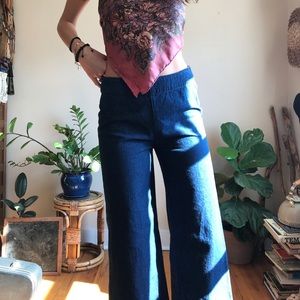 URBAN OUTFITTERS cropped wide leg pant